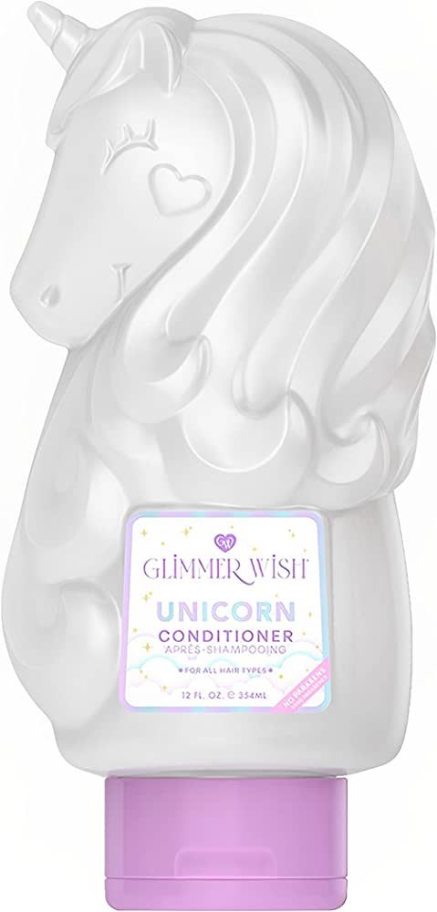 Premium Unicorn Conditioner by Glimmer Wish, Vanilla Cotton Candy Scent, Dermatologist Tested, Su... | Amazon (US)