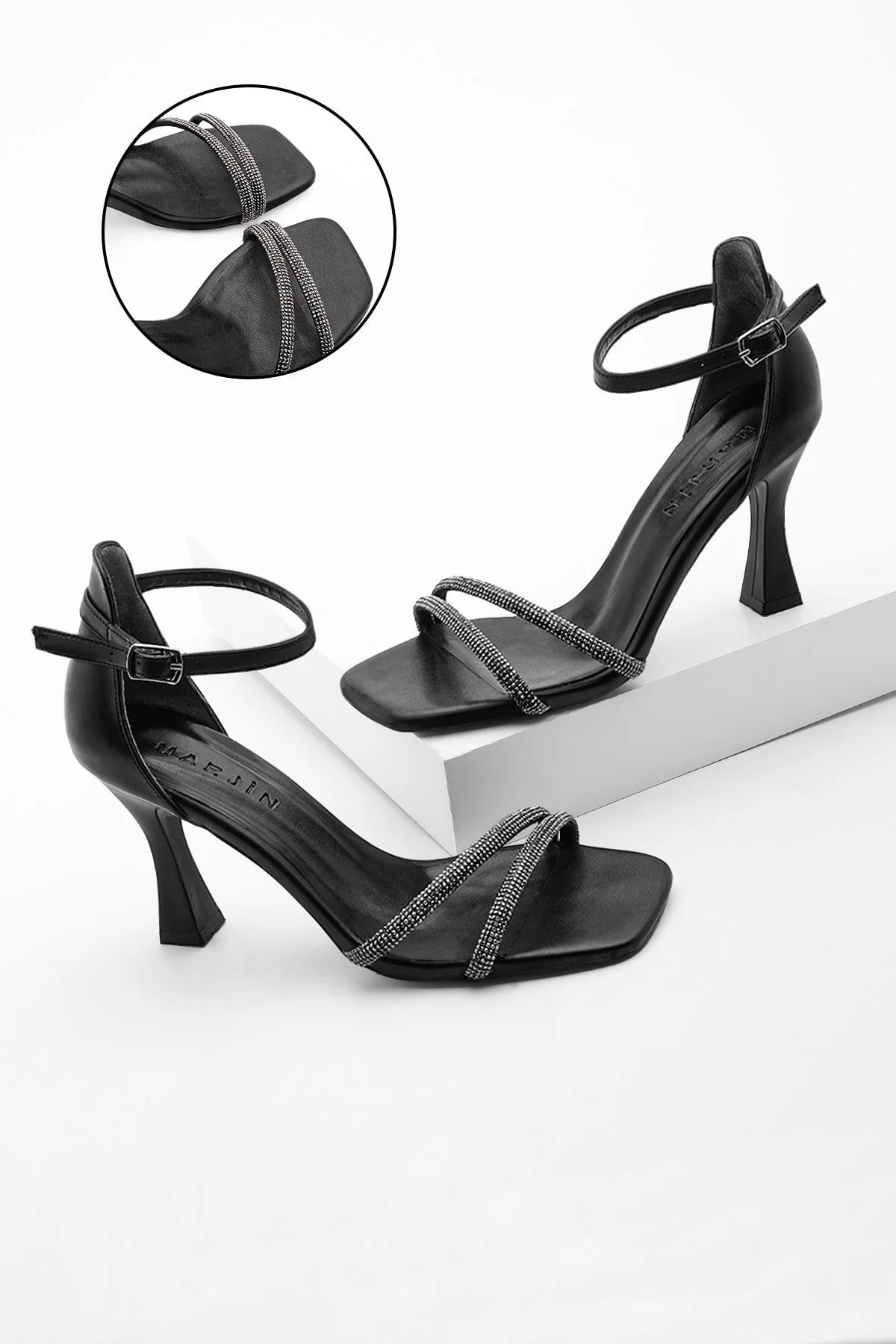 Marjin Abendschuh - Schwarz - Pfennigabsatz/Stiletto | Trendyol DE