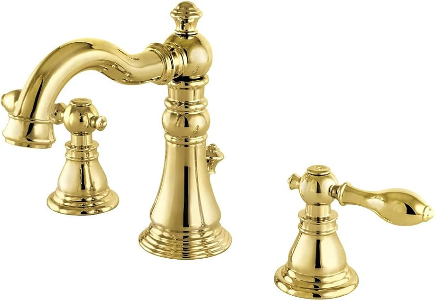 Kingston Brass FSC1972ACL American Classic Widespread Bathroom Faucet, 5-1/8 Inch in Spout Reach,... | Amazon (US)