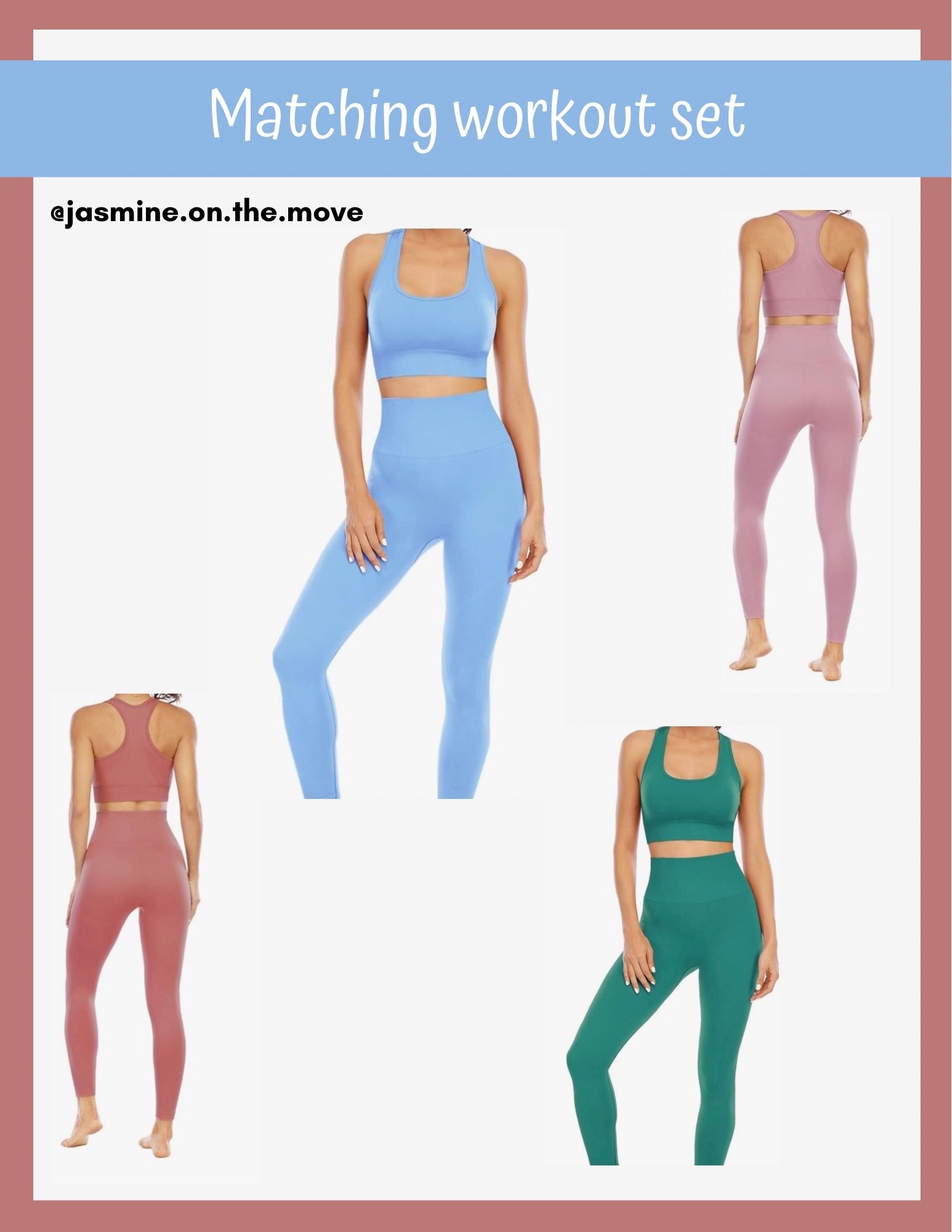 Cute Matching Workout set

#LTKfitnessgoals #LTKActive #LTKootd