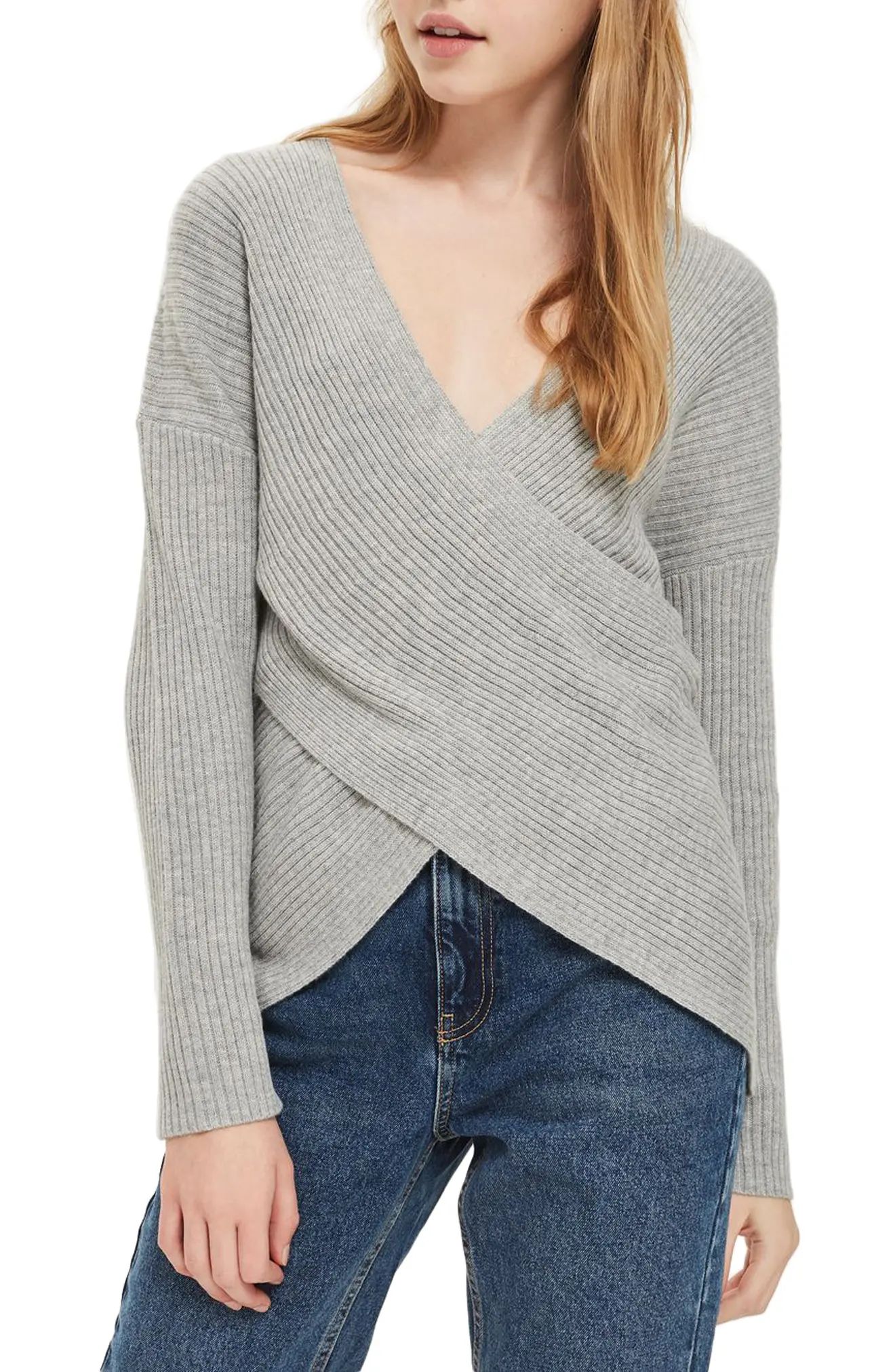 Wrap Front Sweater | Nordstrom