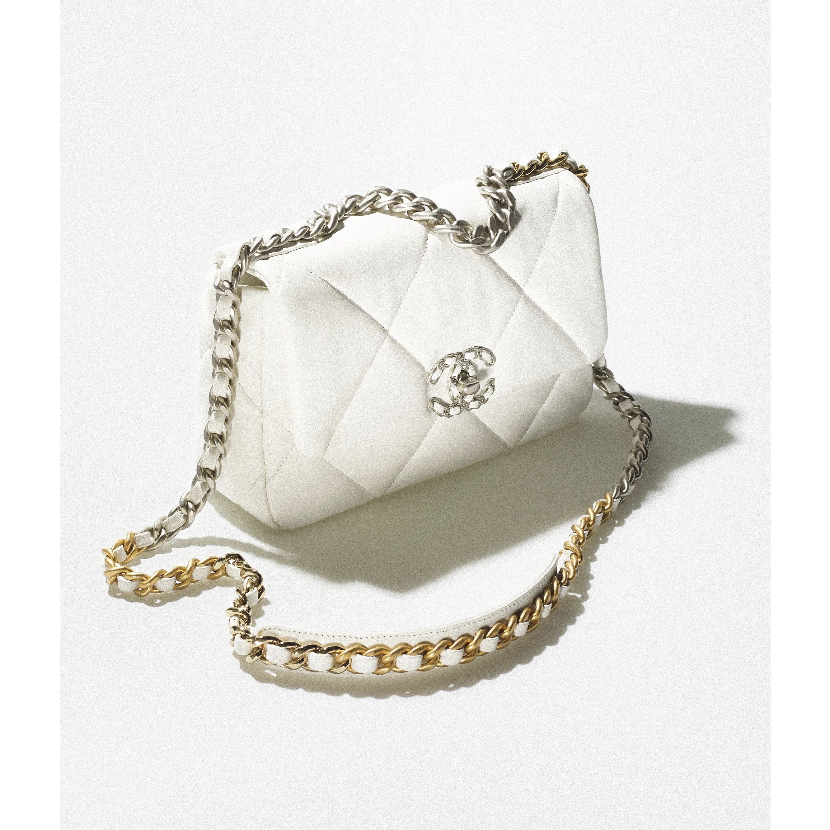 CHANEL 19 Handbag - Lambskin, gold-tone, silver-tone & ruthenium-finish metal — Fashion | CHANE... | Chanel, Inc. (US)