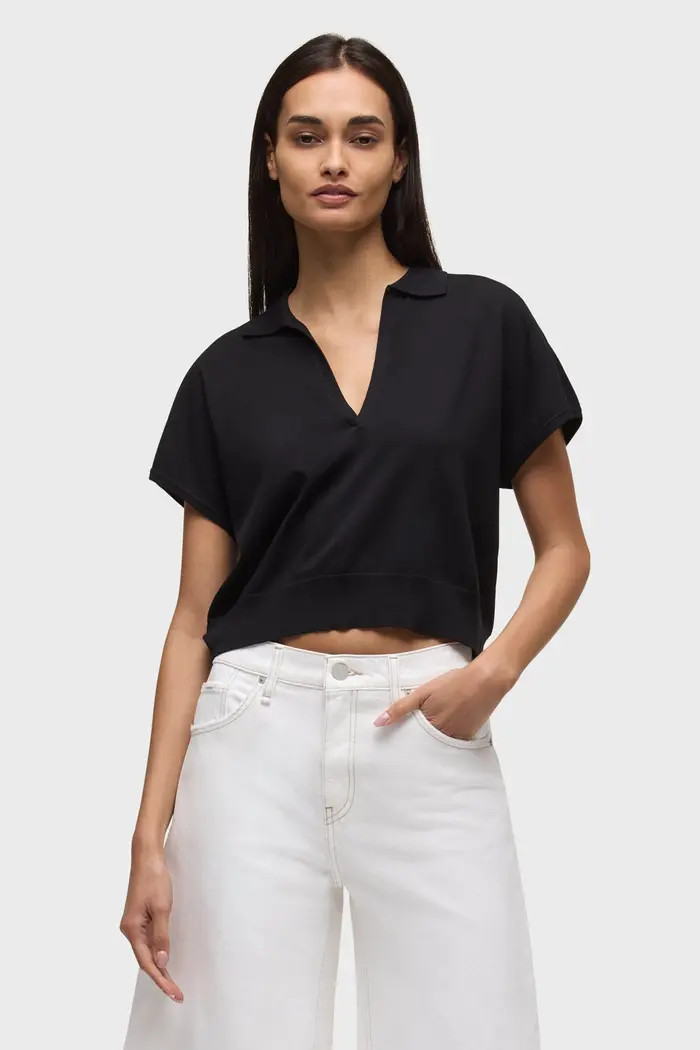 draped collared sweater | Nordstrom