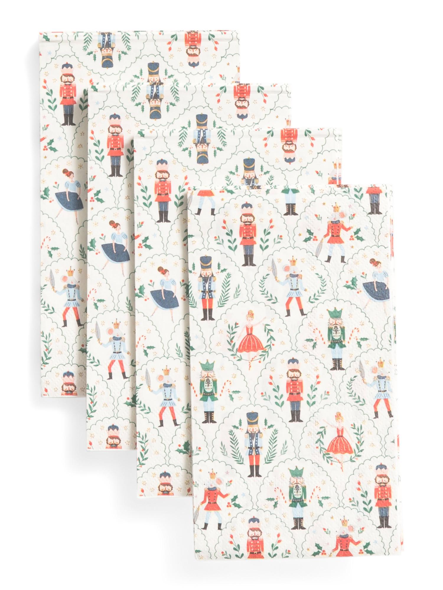 Set Of 64 Count Nutcracker Guest Towels | Pillows & Decor | Marshalls | Marshalls