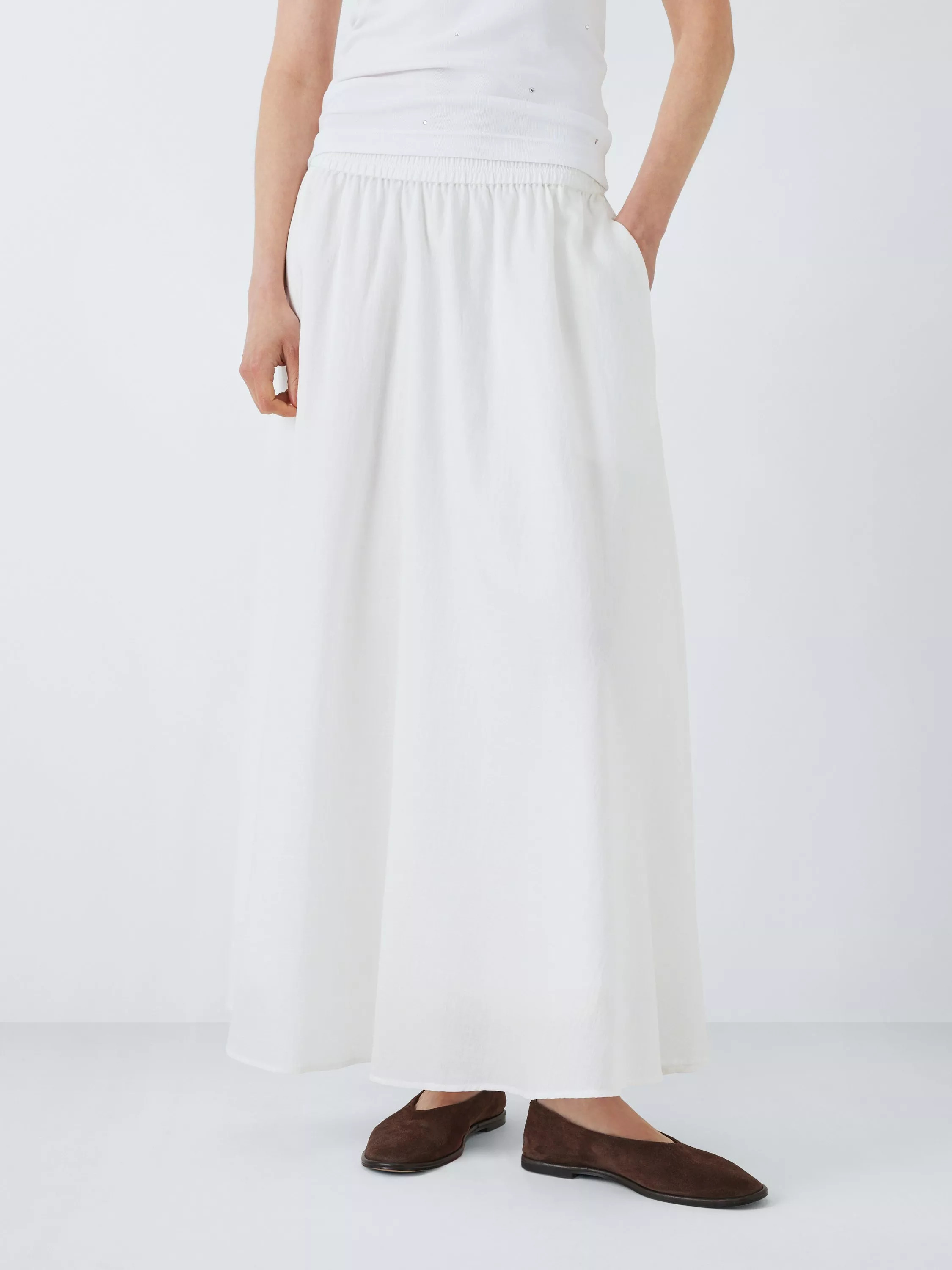 John Lewis Pleated Maxi Skirt | John Lewis (UK)