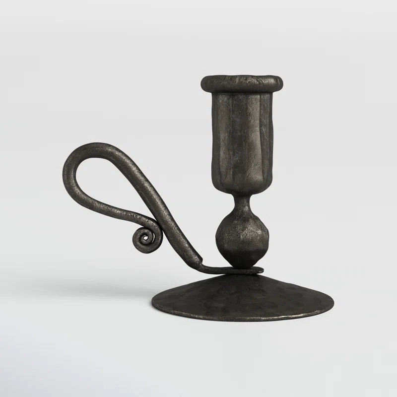Birch Lane™ 4'' H Iron Tabletop Candlestick | Wayfair | Wayfair North America