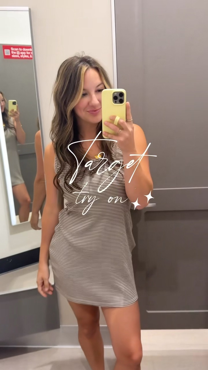 @Target  Try On ✨ I went to Target so you didn’t have to! I am wearing a size small in all of these and they run true to size. Tell me which one is your favorite!🎯

#target #tryon #haul #dress #summer #matchingset #stripes #travel #vacation #target #ootd #outfit #targetnewarrivals 

#LTKootd #LTKvlog #LTKdayinmylife