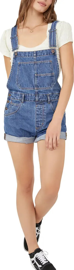 Free People Ziggy Denim Shortalls | Nordstrom | Nordstrom