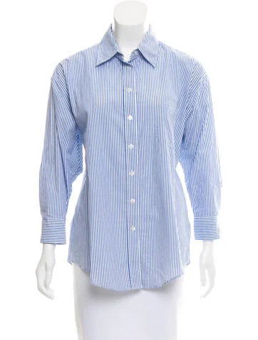 Elizabeth and James Stripped Button-Up Top | The Real Real, Inc.