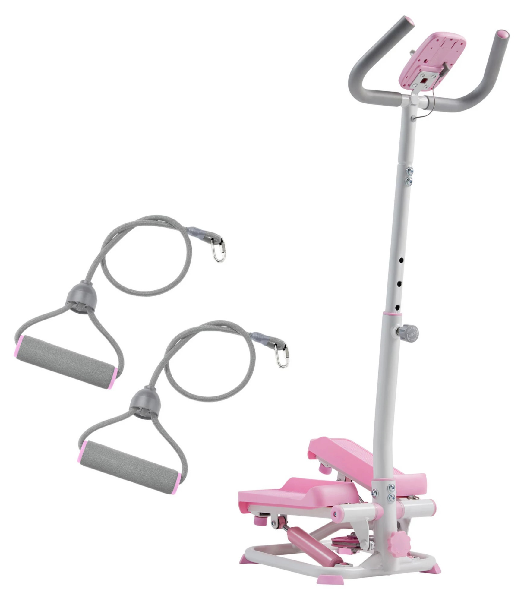 Sunny Health & Fitness Smart Stepper with Resistance Bands, Pink | DICK'S Sporting Goods