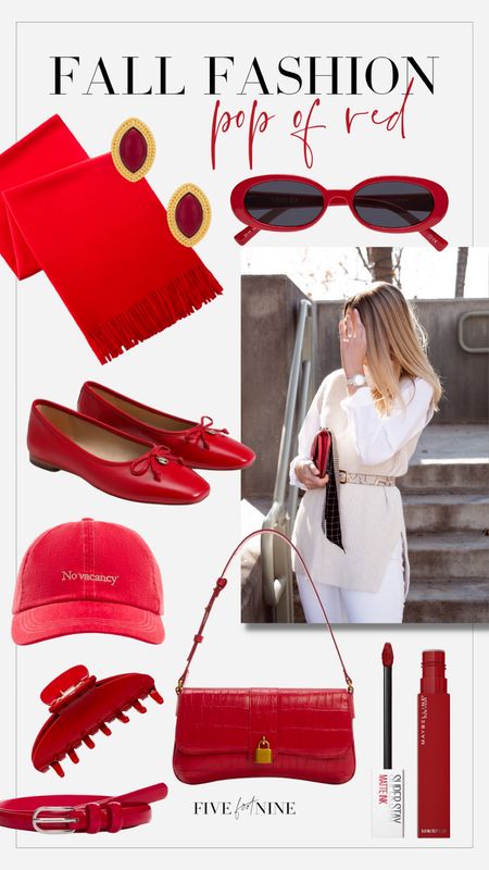 Red accessories for fall, red accents

#LTKHoliday #LTKfindsunder100 #LTKSeasonal