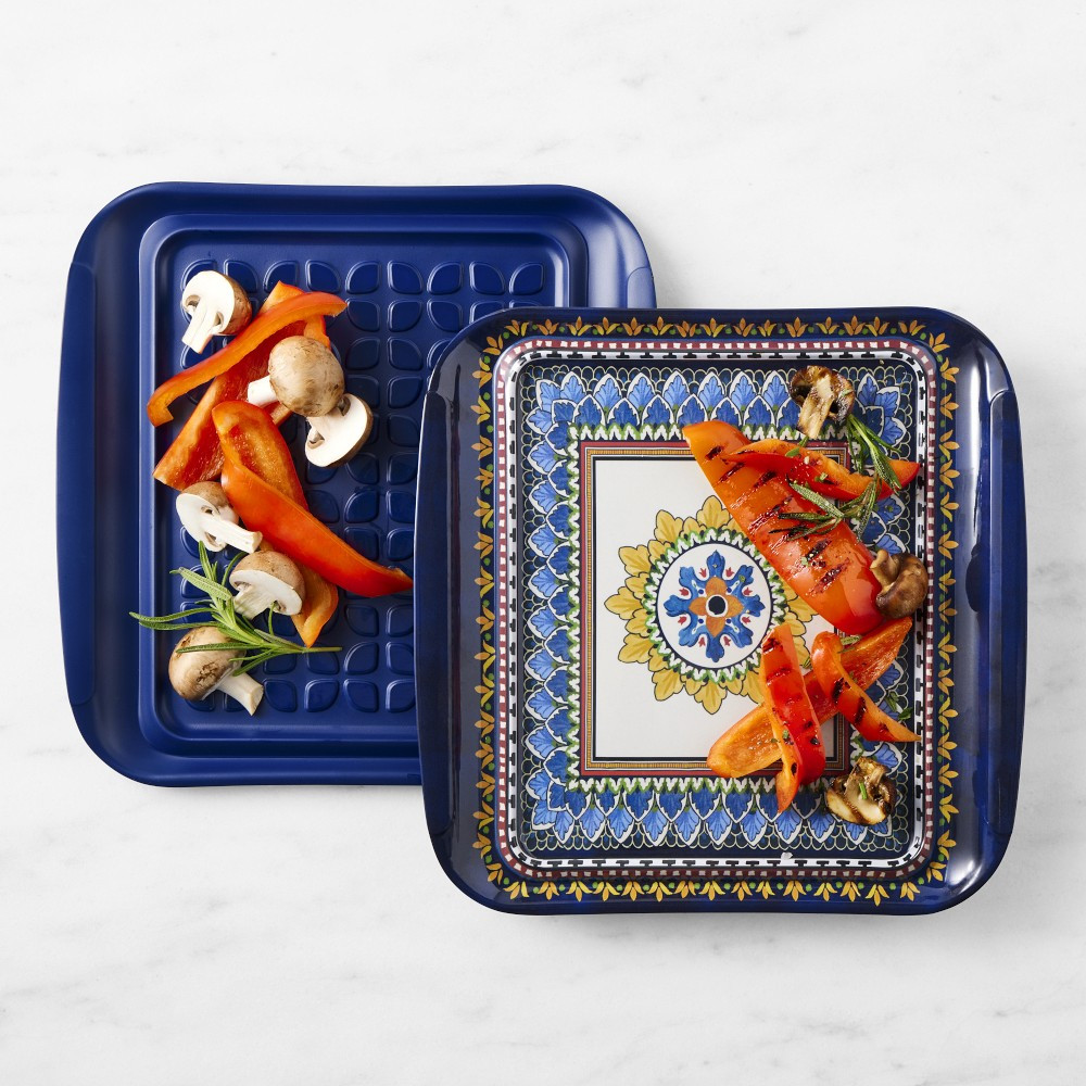 Sicily 2-Piece Grill Prep Trays | Williams-Sonoma