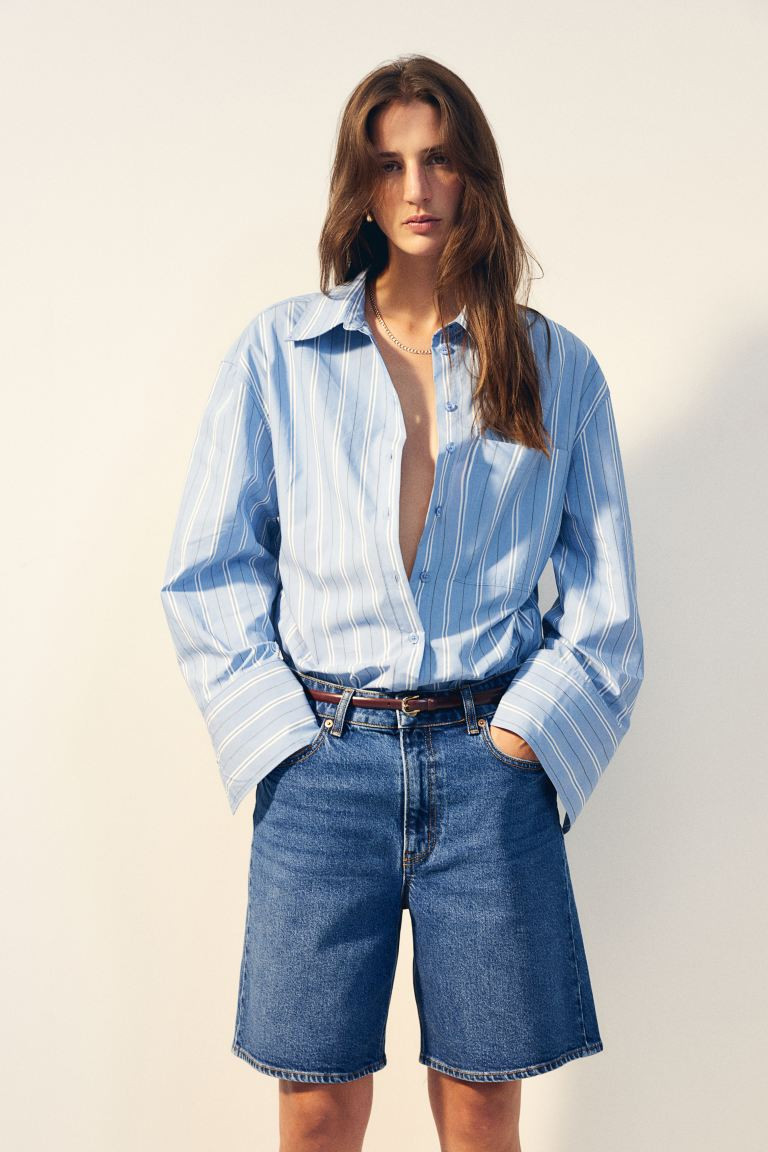 Denim Bermuda Shorts | H&M (US + CA)