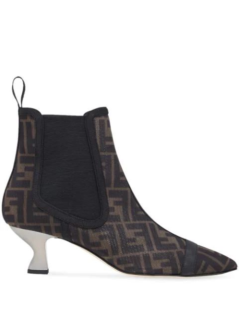 Colibrì FF motif pointed ankle boots | Farfetch (CA)