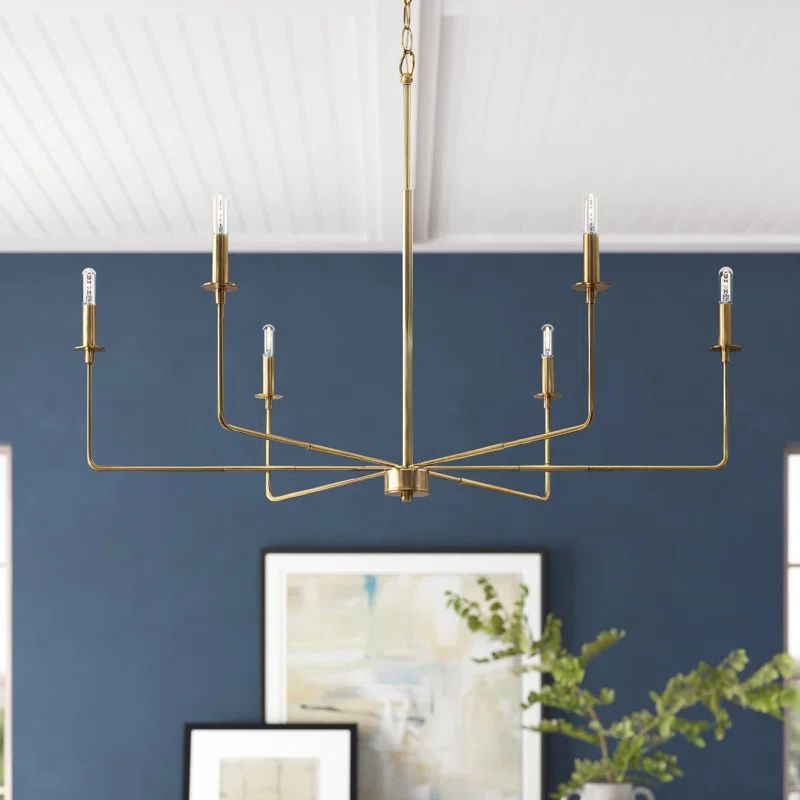 Mager 6 - Light Dimmable Classic / Traditional Chandelier | Wayfair North America