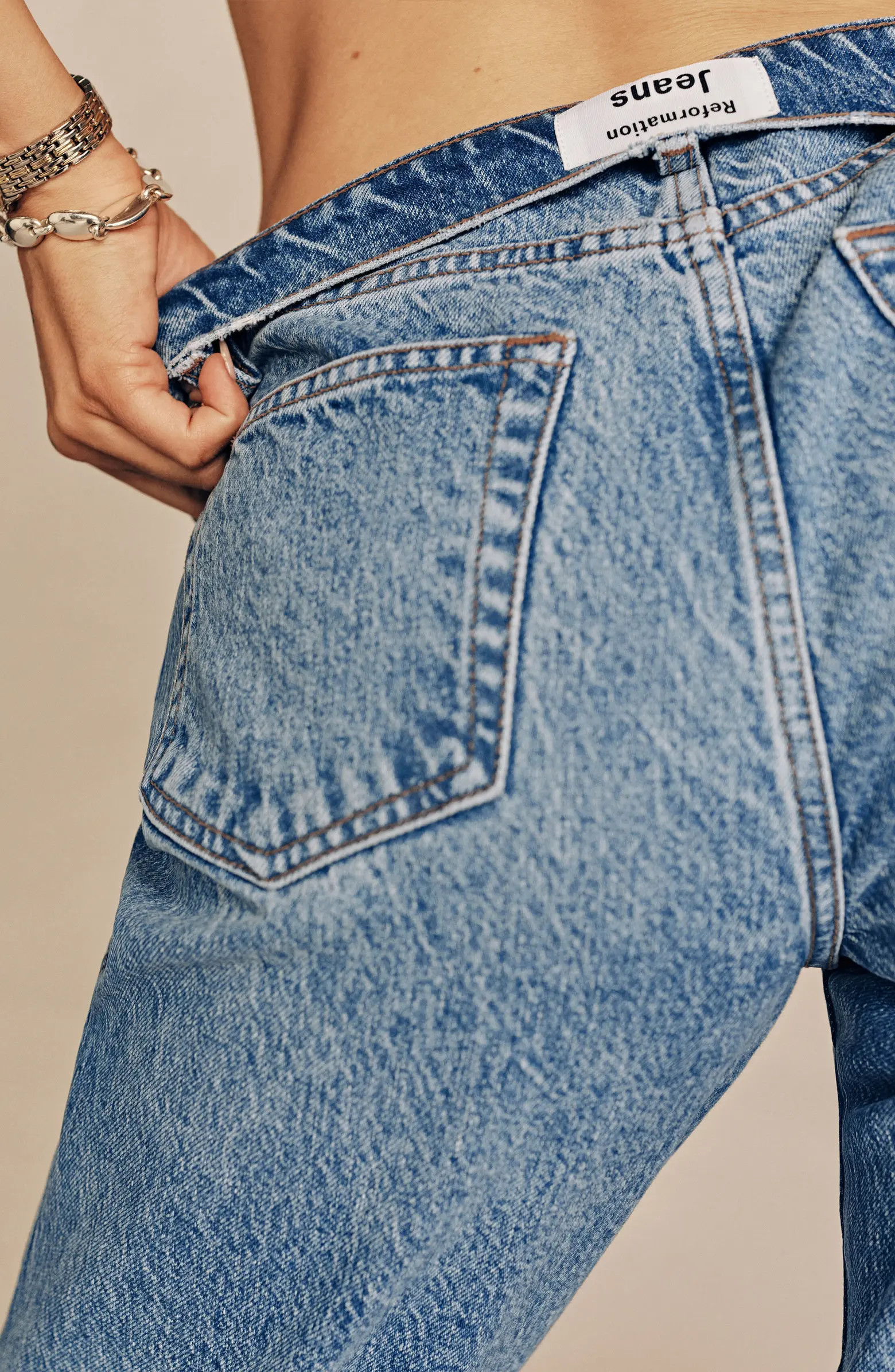Val Baggy Distressed Straight Leg Jeans | Nordstrom