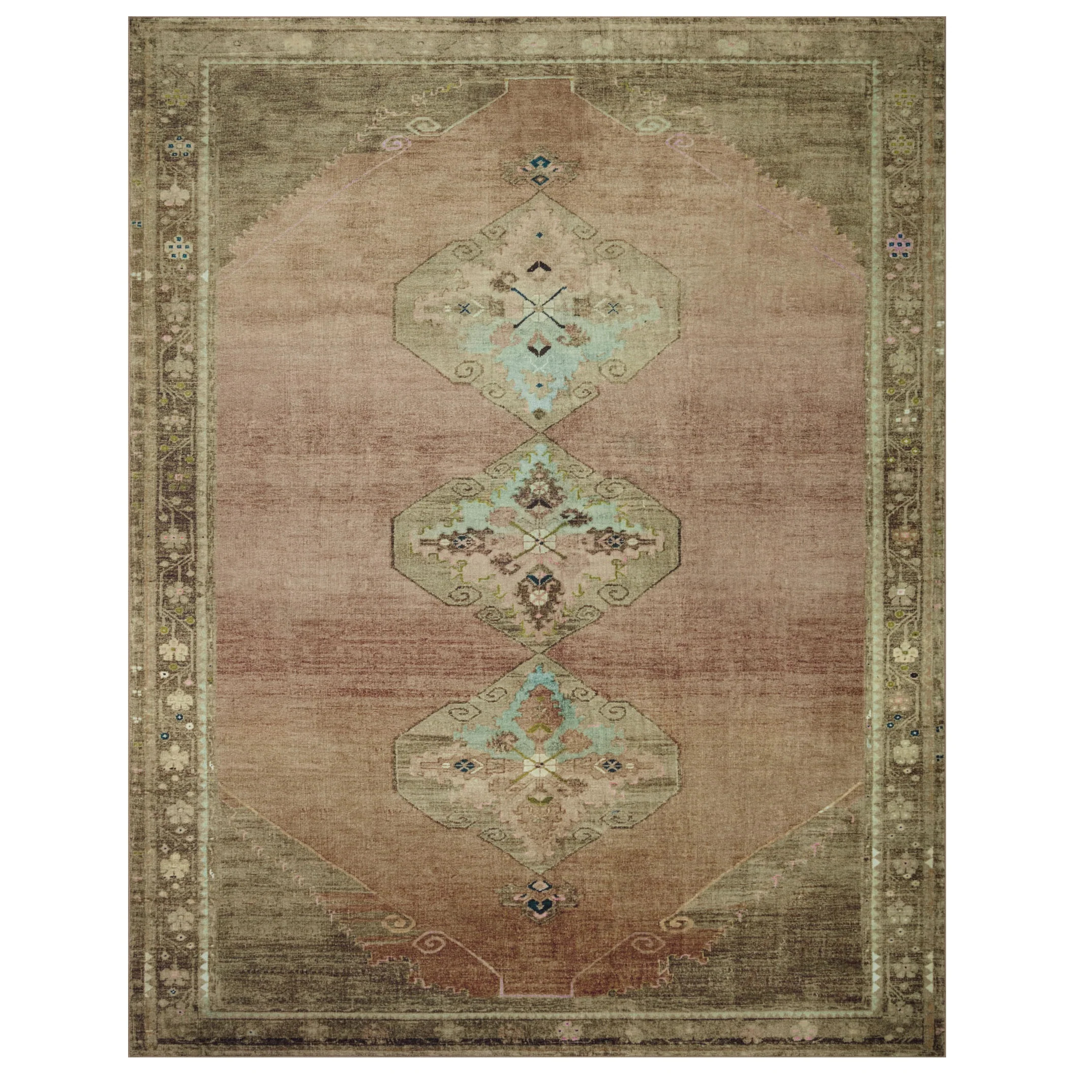 Sinclair Clay Tobacco Rug | Magnolia