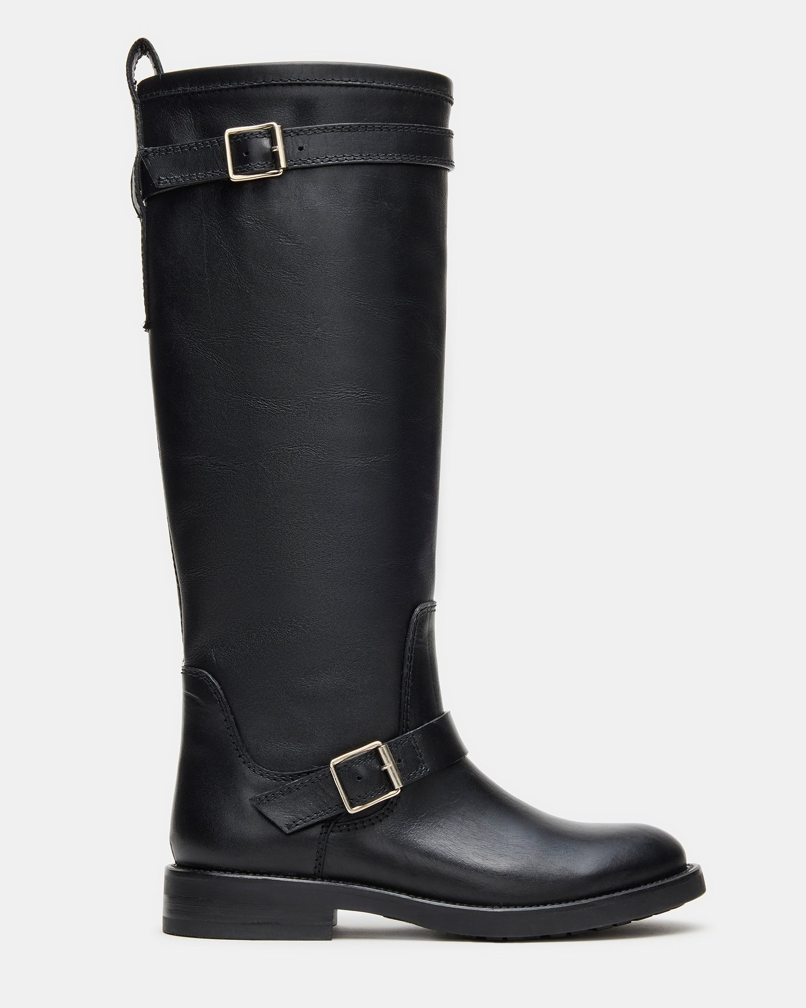 Steve Madden Women's Sady Knee High Boots - Black - Size 6.5 - Leather | Steve Madden (US)