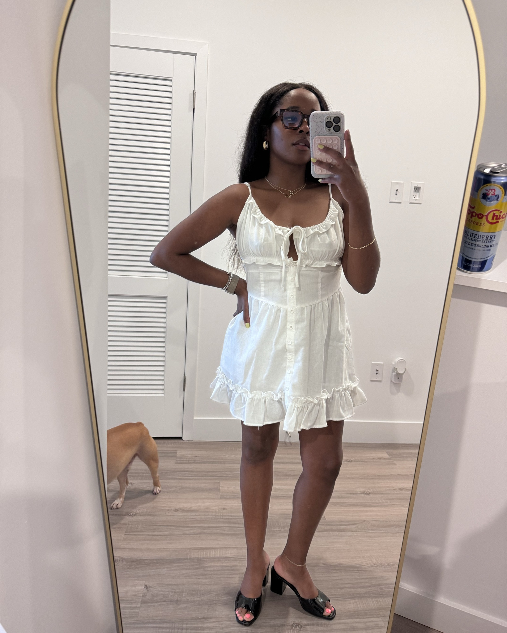 dress is fashion nova (my first ever purchase from there. still deciding). shoes nordstrom rack lol 

#LTKStyleTip #LTKShoeCrush