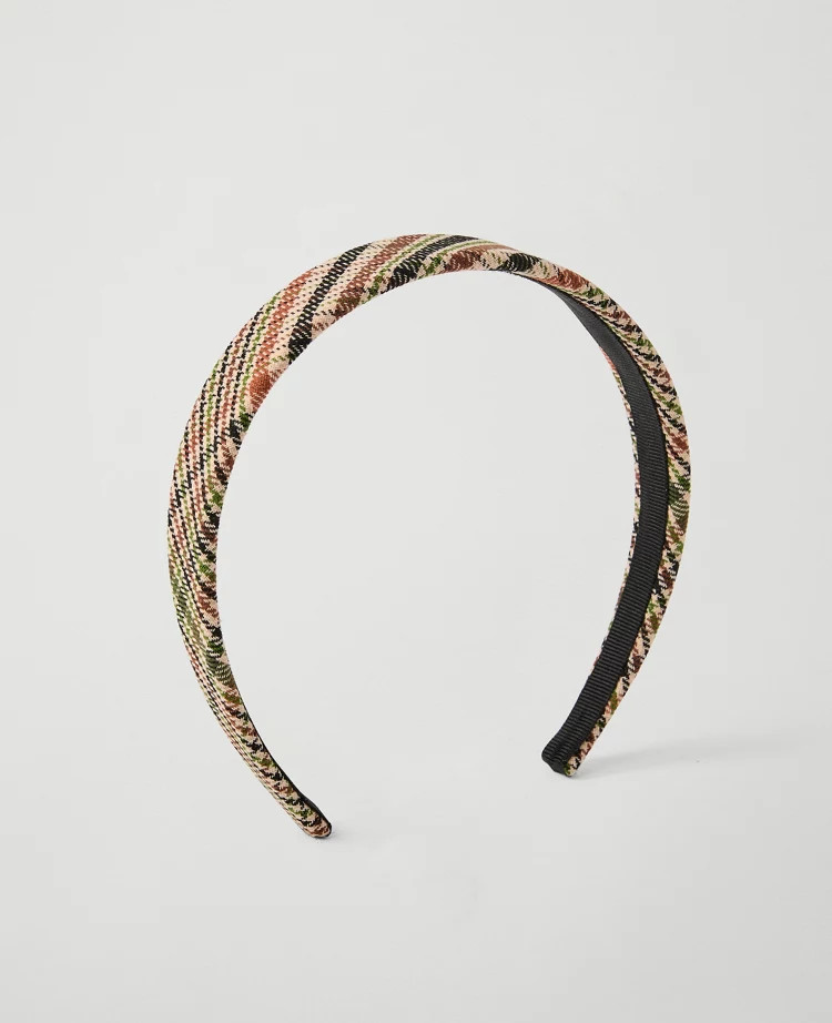 Plaid Headband | Ann Taylor