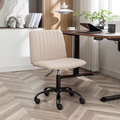 Dexmalle Soft Swivel Office Chair,Beige | Target