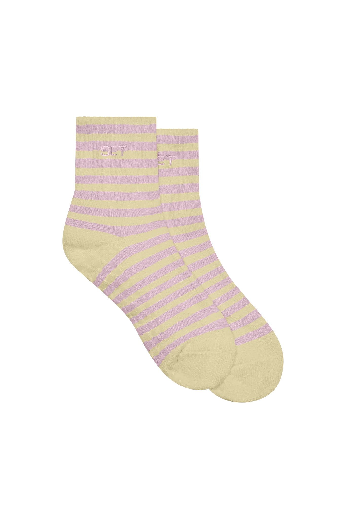 SET STRIPE SHORTY GRIP SOCKS - TAFFY | SET Active