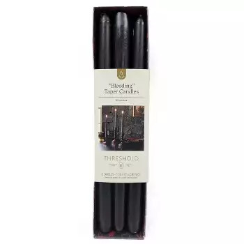 2pk Witch's Broom Halloween Taper Candle Set - Threshold™ | Target