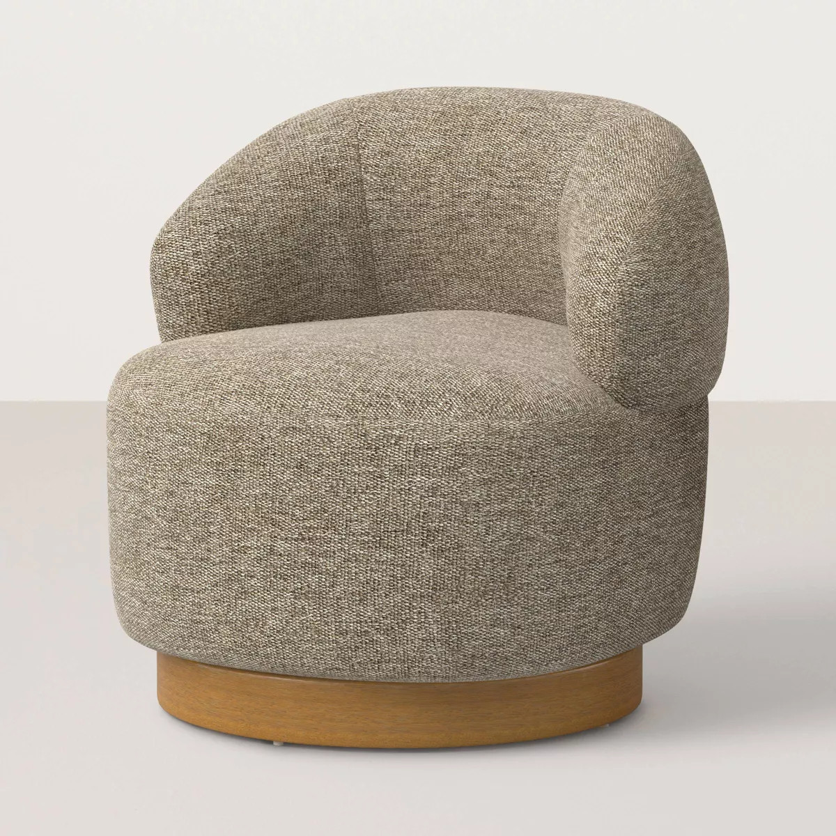Swivel Chair with Plinth - Hearth & Hand™ with Magnolia | Target