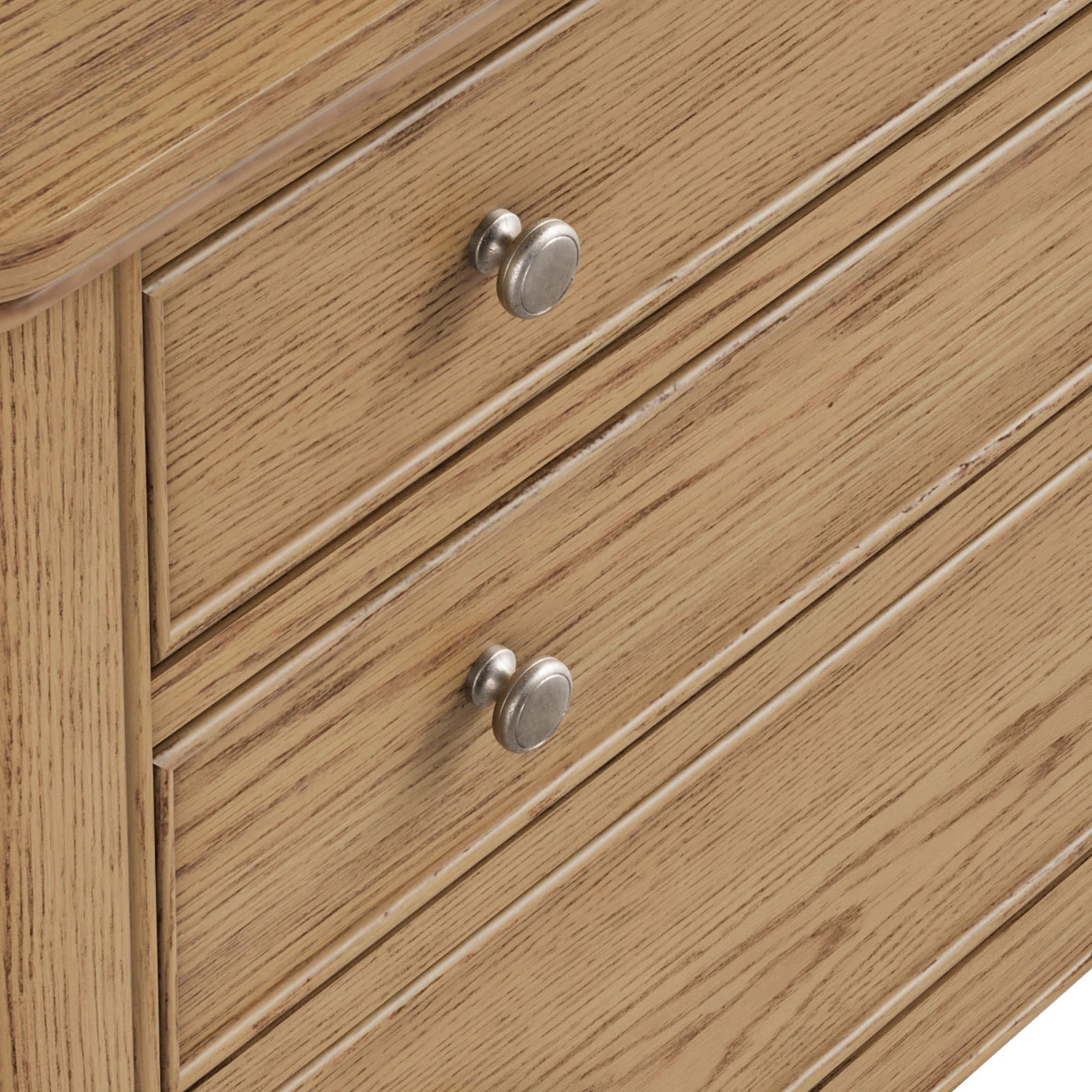 Alcott Hill® Artistic Solid Wood Nightstand - 3-Tier Storage, Metal Accents (Wood/Walnut Options... | Wayfair North America