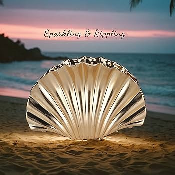 Shell Metal Hair Claw Clips for Thick Hair Sweet Extra Large Gold Hair Accessories for Women Styl... | Amazon (US)