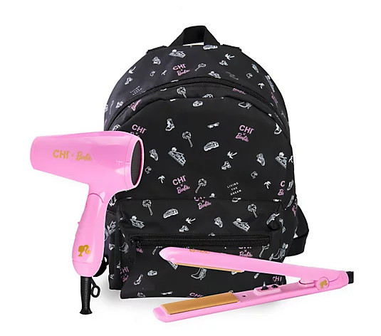 CHI x Barbie On-the-Go Travel Set - QVC.com | QVC