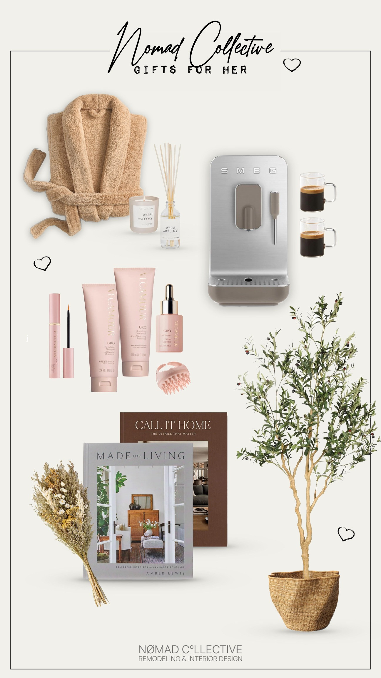 This Valentine's Day, spoil her with a new coffee maker for her perfect morning brew, a hair growth kit to nourish her beauty routine, and the home books she’s been eyeing to inspire her space. It’s a thoughtful way to show you care about what makes her feel good. 

 #LTKGiftGuide #LTKSeasonal #LTKHome