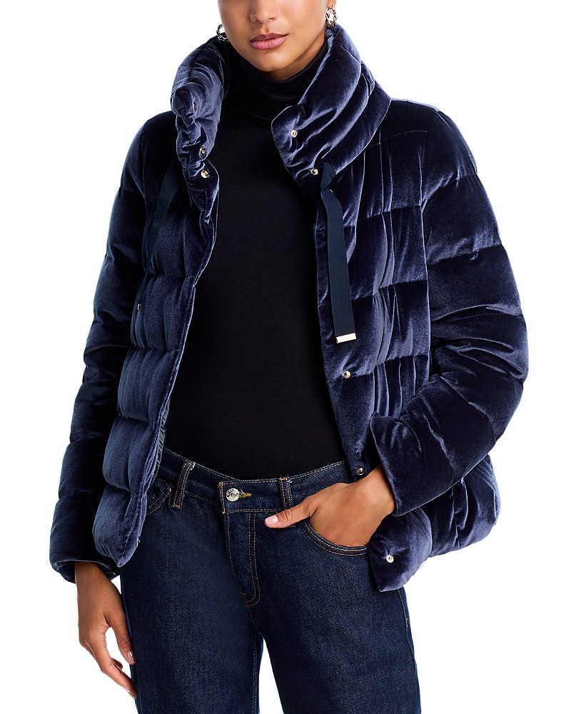Herno Velvet Quilted Short Jacket | Bloomingdale's (US)