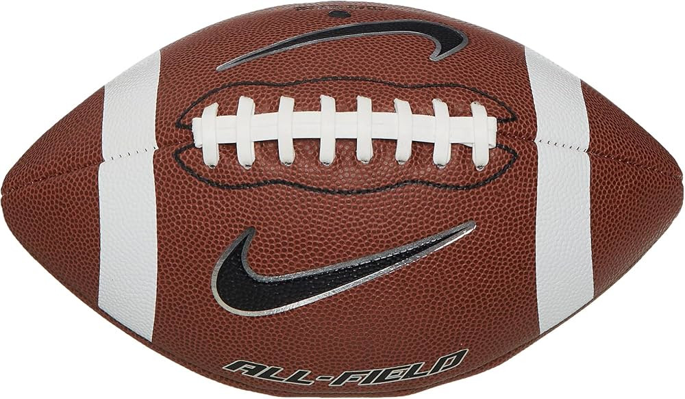 All Field 3.0 FB 9 Official Nike Single Brown/White/Metallic Silver/Black Football Ball | Amazon (US)