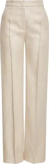 Zarelia High Waist Wide Leg Linen Trousers | Nordstrom
