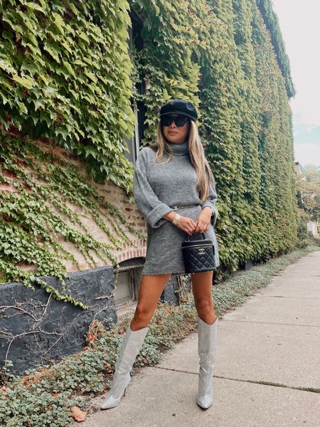 #ltkfall fall outfit ideas, fall style, fall outfit, sweater dress, knee high boots, revolve sweater, small 

#LTKSeasonal #LTKstyletip