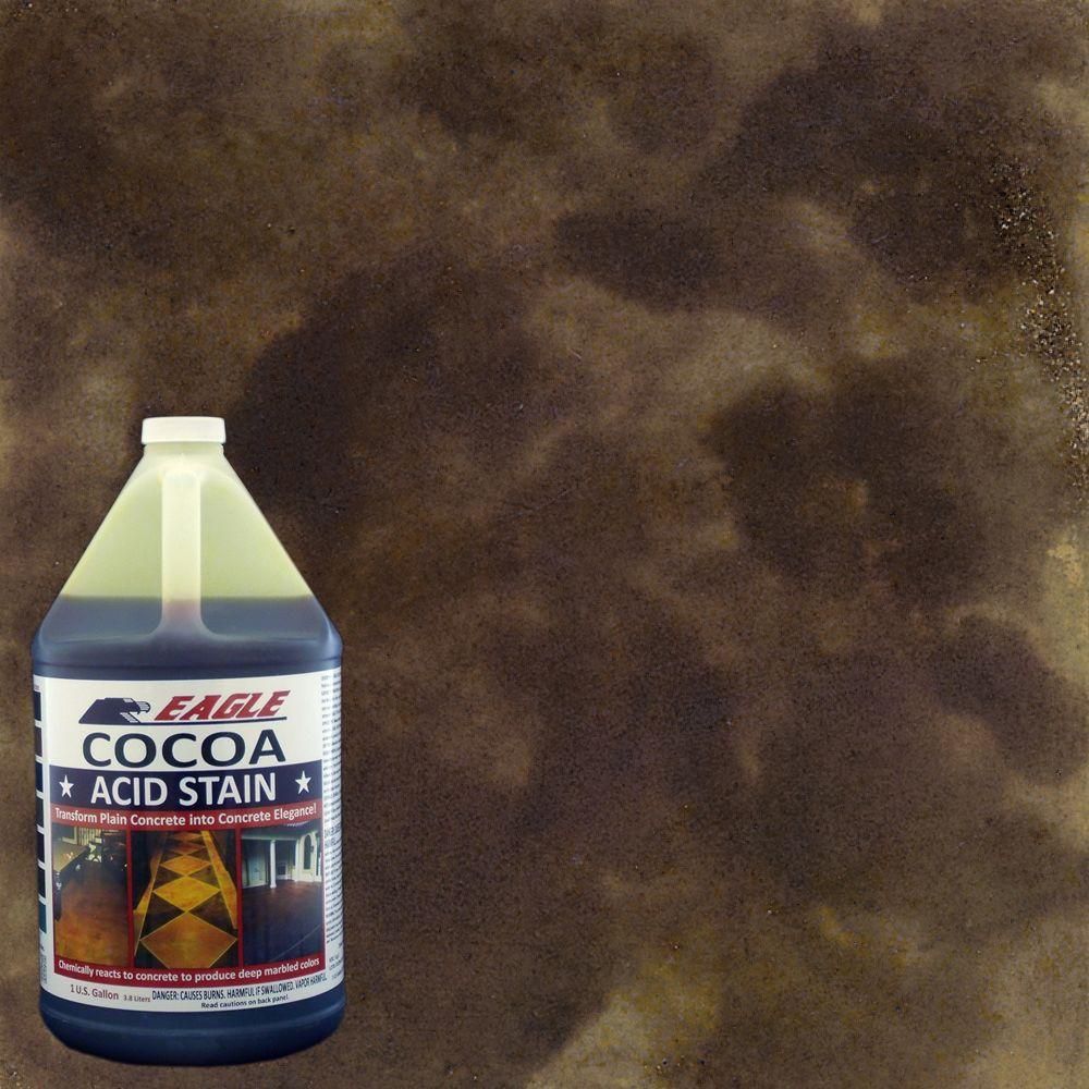 1 gal. Cocoa Interior/Exterior Acid Stain | The Home Depot