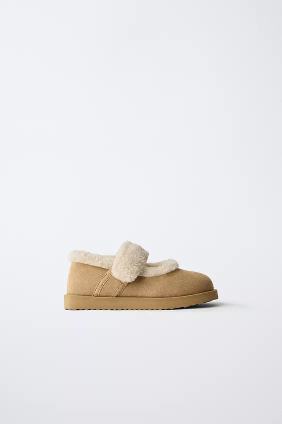 WINTER BALLET FLATS | Zara US