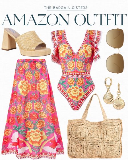 Amazon Outfit 

| Amazon OOTD | Resort Wear | Amazon Fashion | Beach Vacation | Pool Day | Amazon Finds | Beach Bag | Swim Set | Sunglasses 

#LTKstyletip #LTKSeasonal #LTKswim