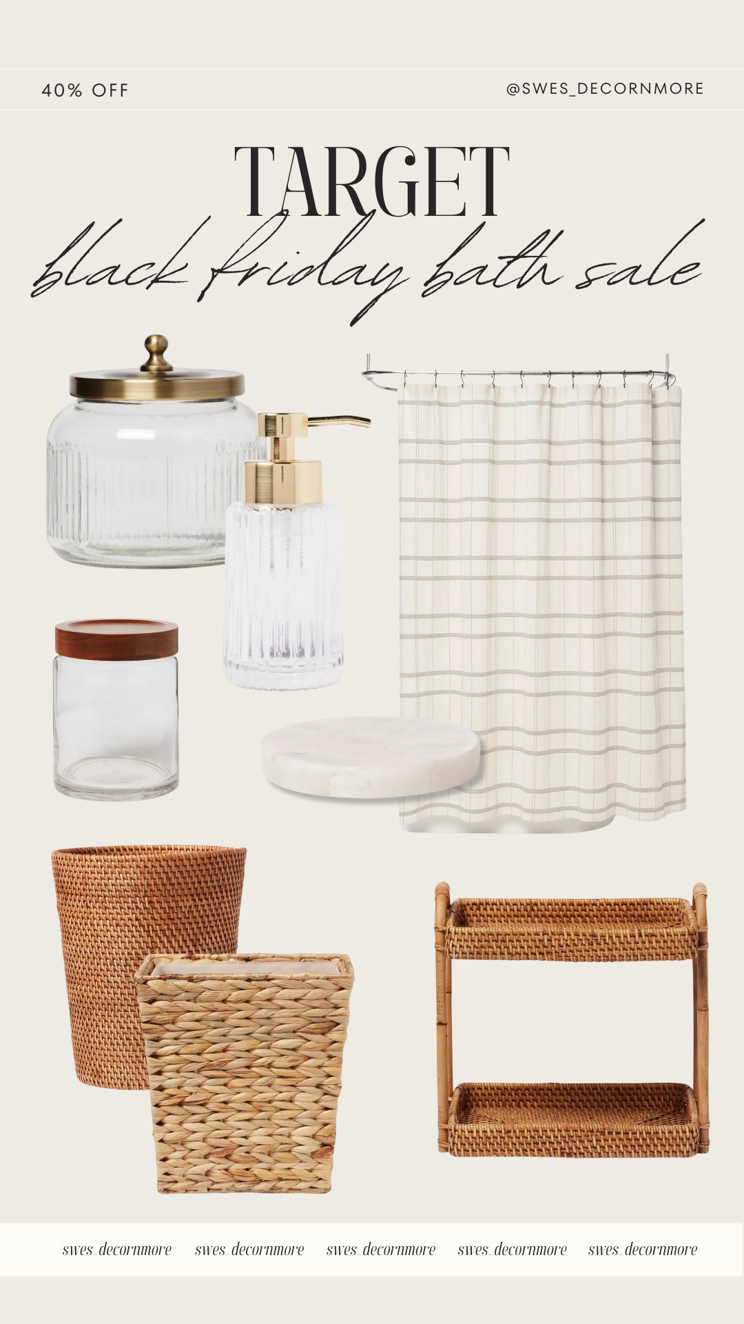 Upgrade your bathroom this Black Friday with Target’s bath sale! Save big on towels, rugs, shower curtains, and more to refresh your space for the holidays.

#LTKHoliday #LTKCyberWeek #LTKSeasonal