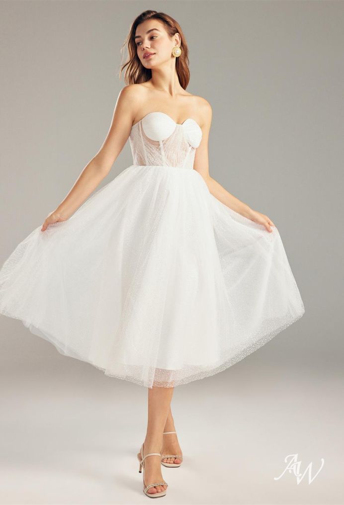 AW Nena Wedding Dress & Wrap | AW Bridal