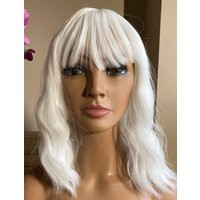 storm, As in ""x-Men"" White Bob Thin Wig So Soft, White, Cosplay Wig Ready To Ship | Etsy (US)