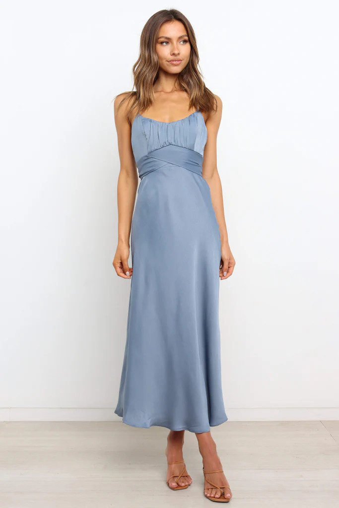 Hermonie Dress - Dusty Blue | Petal & Pup (US)