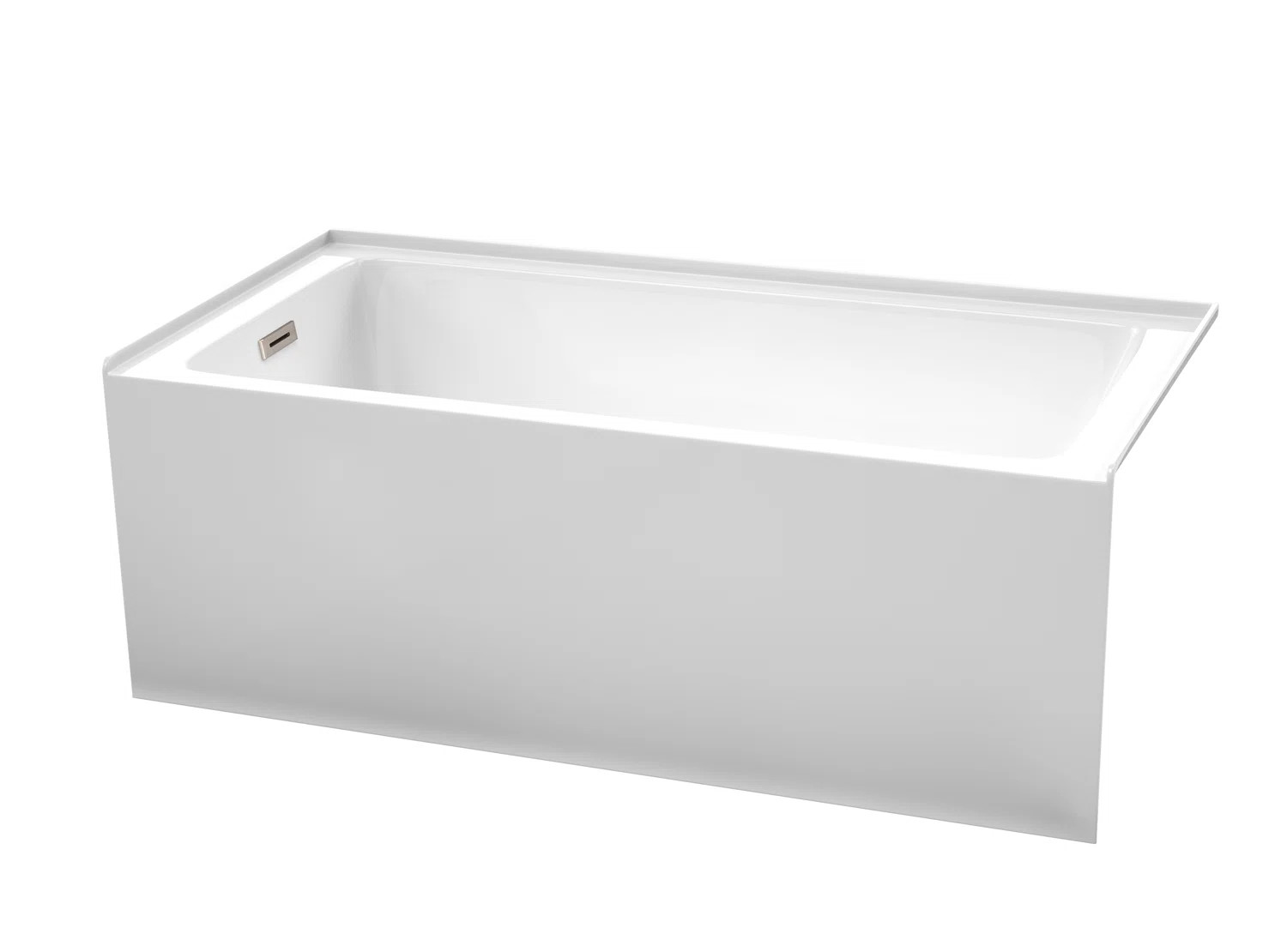 Grayley 60'' x 30'' Alcove Soaking Acrylic Bathtub | Wayfair North America