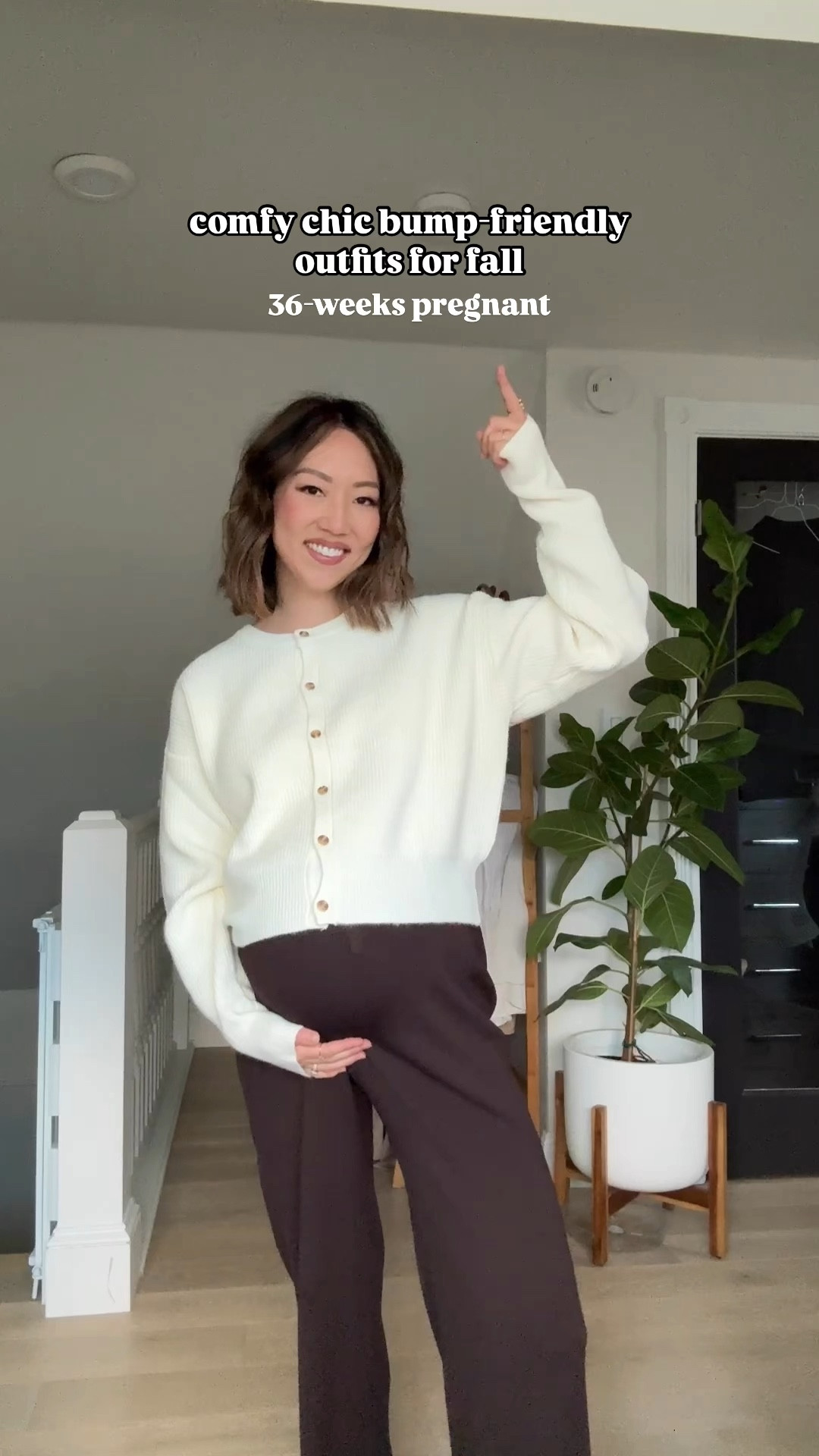 Wearing a size 0 or XS in everything. Recommend getting your pre-pregnancy size since everything is very stretchy and can be worn even after pregnancy  

#LTKBump #LTKWorkwear