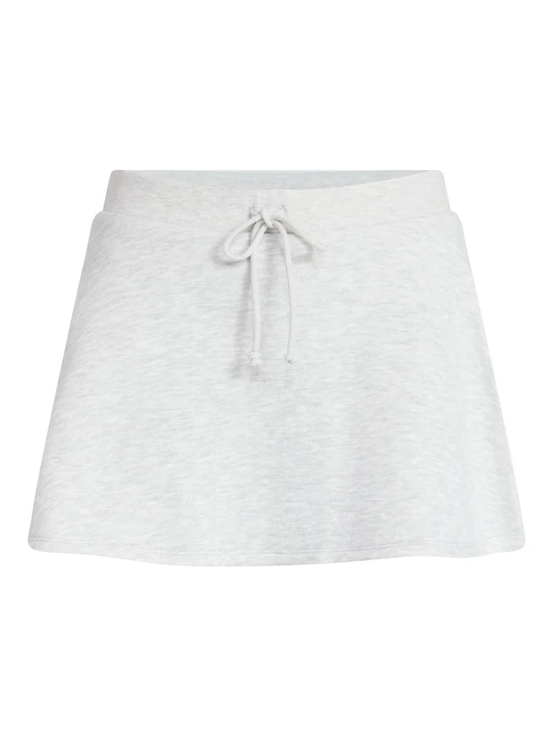No Boundaries Fleece Skater Skort, Women's XXS-XXL | Walmart (US)