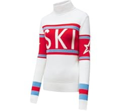 Yousify Women Turtleneck Sweater Cute Striped Color Block Sleeve Tops Casual Ski Sweaters Tight K... | Amazon (US)