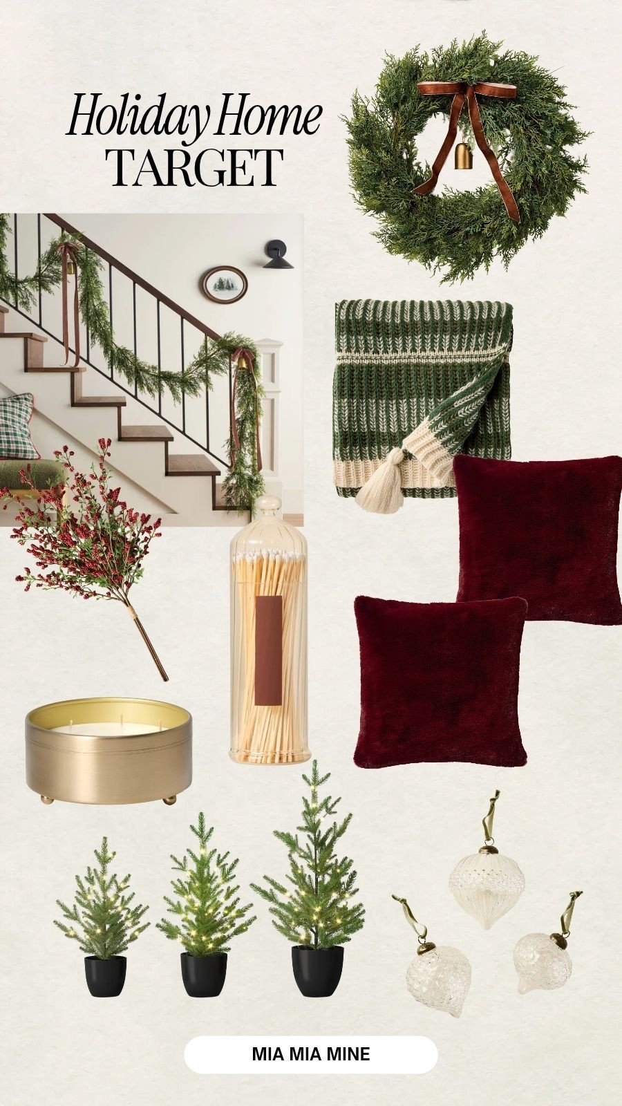 Target holiday decor / home decor