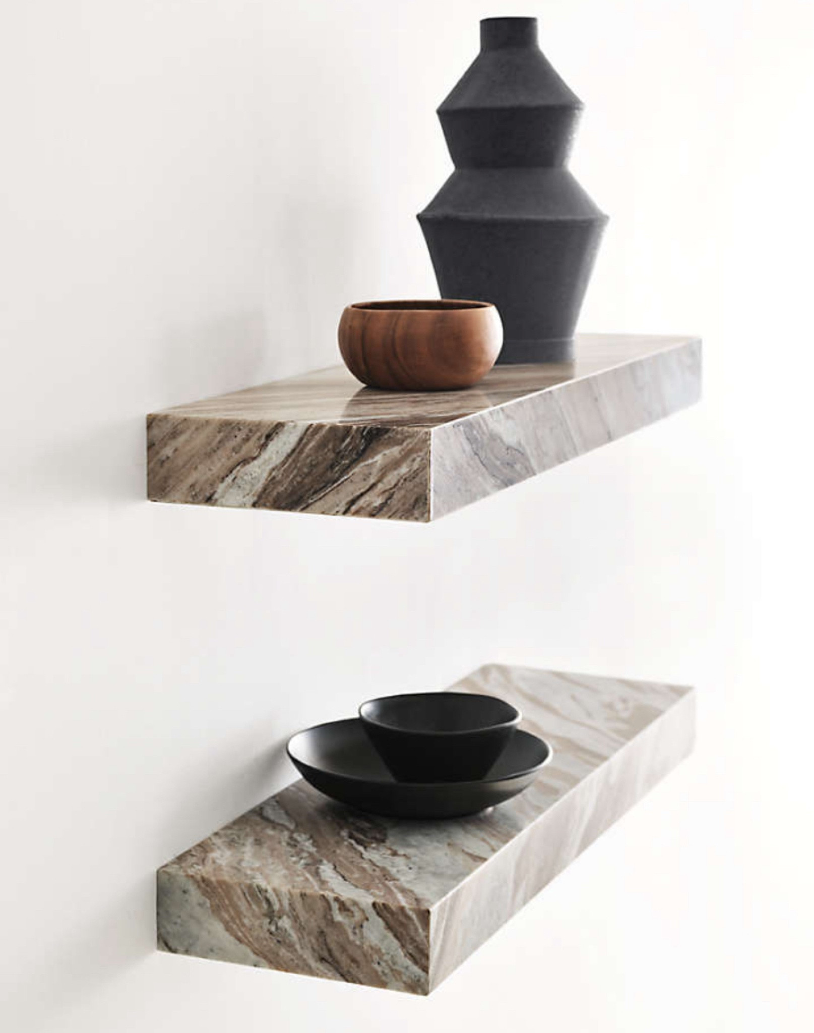 Marble floating shelves 

#LTKHome