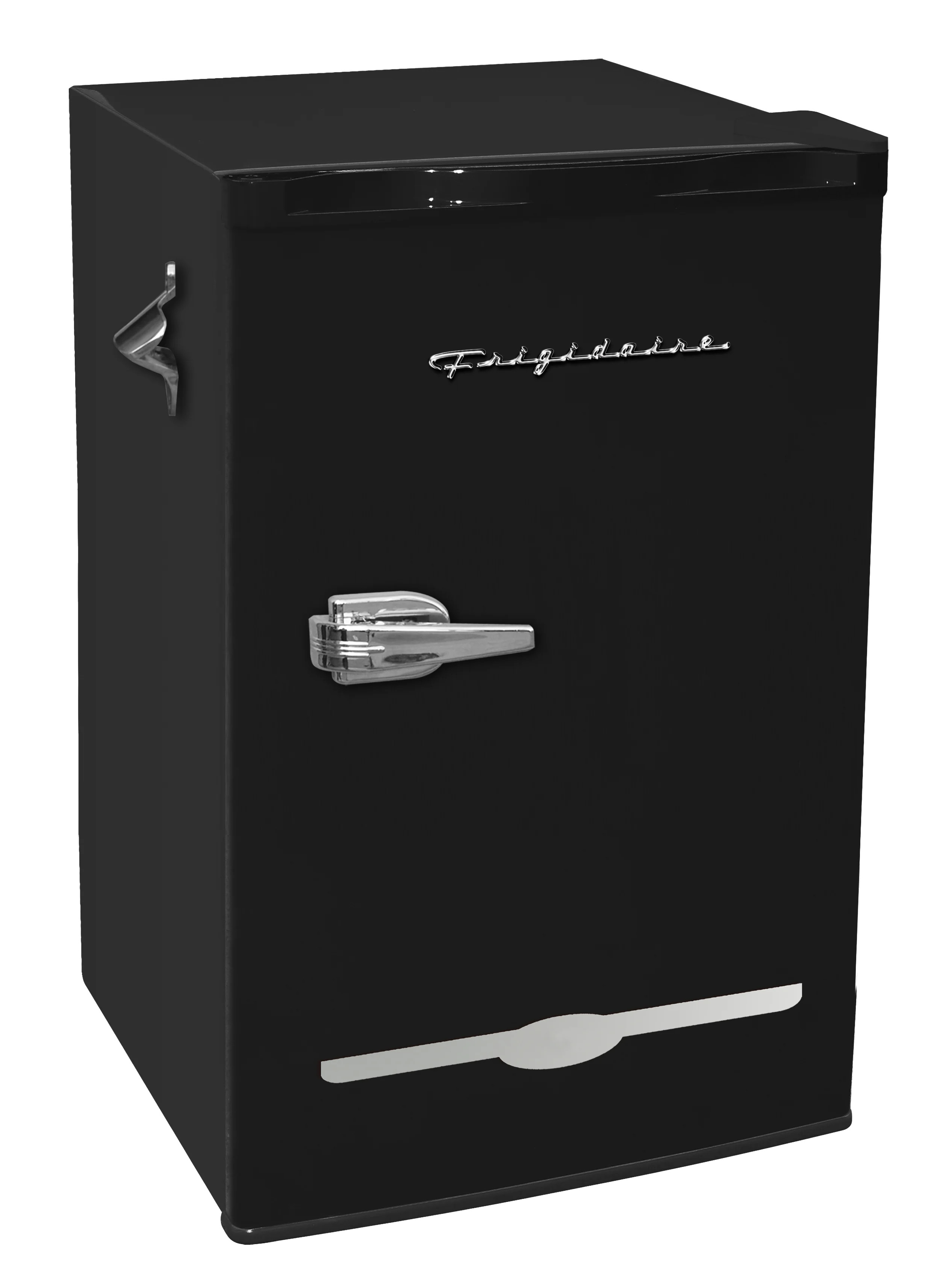 Frigidaire 3.2 Cu. ft. Retro Compact Refrigerator with Side Bottle Opener EFR376, Black | Walmart (US)